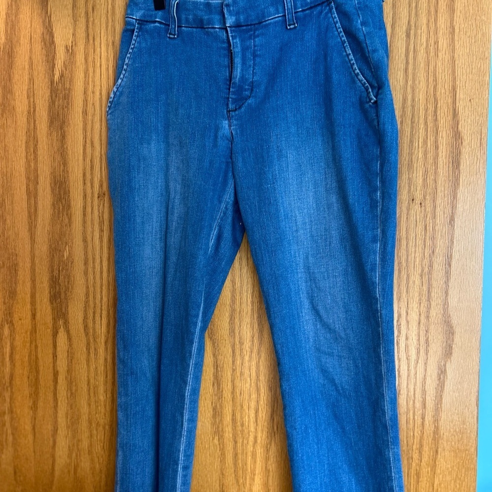 Frank & Eileen Wicklow Jeans Size 4 Blue Denim Slim Straight Ankle Pants